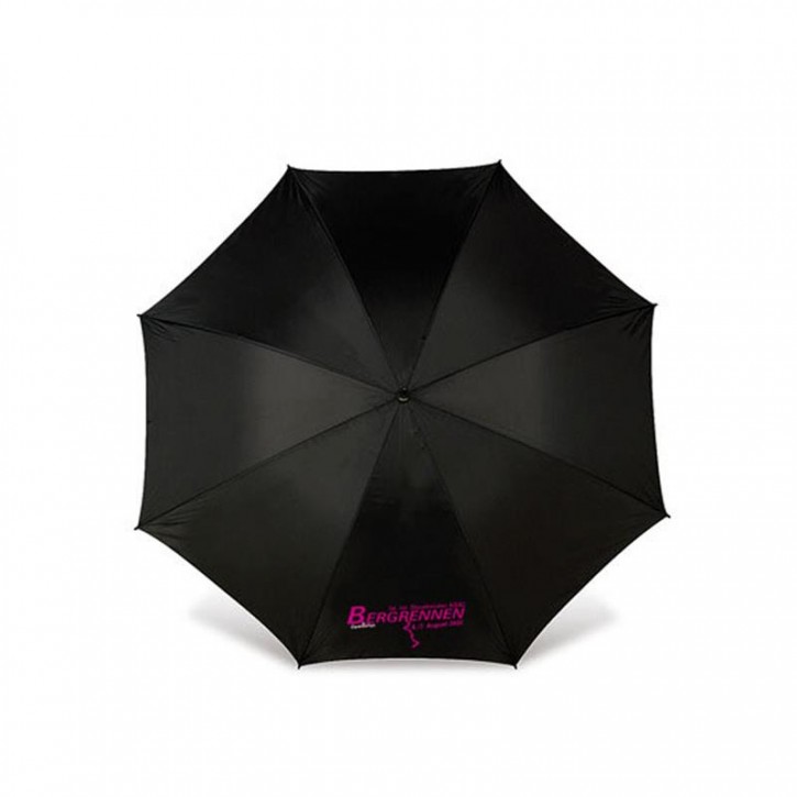 Bergrennen Regenschirm schwarz